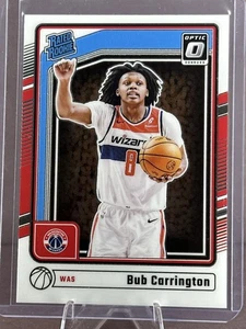 2024-25 Donruss Optic #273 Bub Carrington RC Washington Wizards - Bild 1 von 2