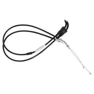 2002-2003 Yamaha YZF-R1 Street Motion Pro Black Throttle Push-Pull Cable Set - Picture 1 of 2