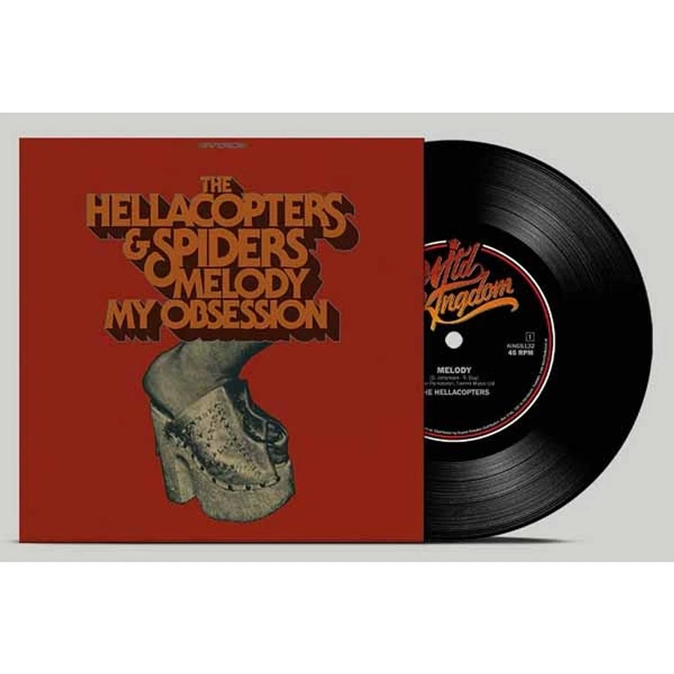 The Hellacopters & Spiders - Melody My Obsession (Vinyl 7" - 2025 - Original) - Bild 1 von 3