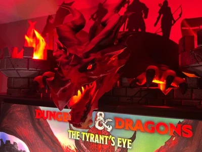 Pinball interactivo Dragon Topper, Dungeons And Dragons The Tyrant’s Eye (Stern) Foto 1 de 4