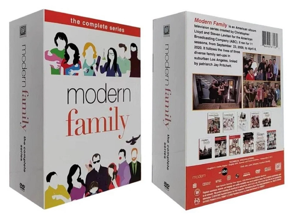 Modern Family – Full DVD Set: Seasons 1 through 11 (34 Discs) Foto 1 de 1