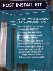 Veranda Post Install Kit 378 273 - Picture 1 of 1