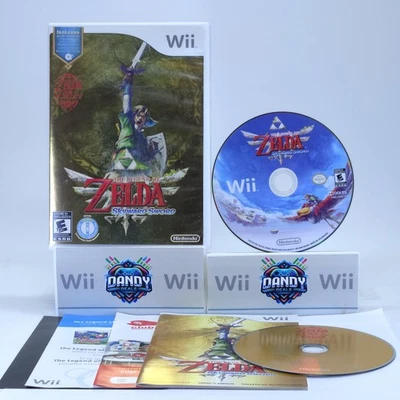 Zelda Skyward Sword Soundtrack Bundle CIB W/ Manual + Soundtrack Cd - Wii - Image 1 of 4