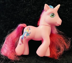My Little Pony G3 Sunrise Song 2006 Unicorn Parrot Bird Symbol Macaw Pink - Picture 1 of 3