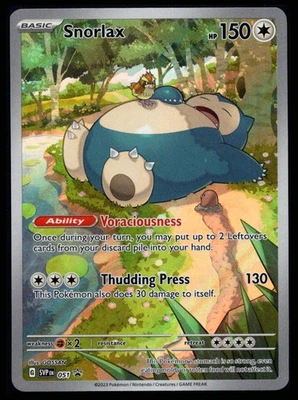 Snorlax Promo SV: Scarlet & Violet Promo Cards 051 NM - Image 1 of 2
