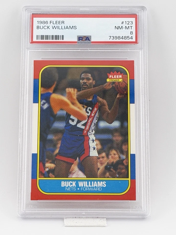 Fleer 1986-87 - Buck Williams #123 Foto 1 de 2