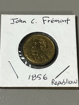 CAMPAÑA POLÍTICA 1856 DEWITT-BRASS Foto 1 de 3