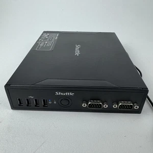Shuttle DS57U Barebone Mini PC Celeron 3205U 8GB 512GB SSD USB HDMI RS232 - Picture 1 of 8