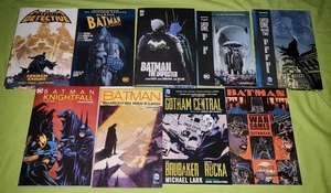 DC Comics Batman Detective Knightfall Earth One Gotham War Games TPB Buch Posten - Bild 1 von 23