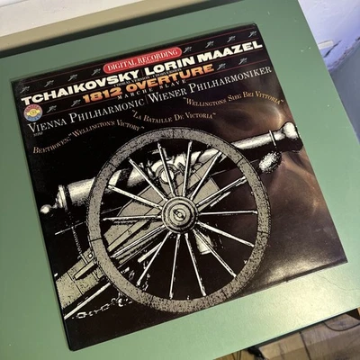 TCHAIKOVSKY 1812 OVERTURE VIENNA PHILHARMONIC LORIN MAAZEL 1982 CBS VINYL LP - Image 1 of 4