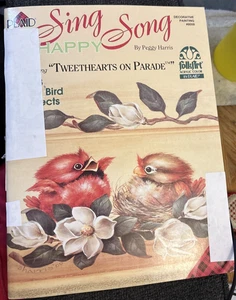Vtg Rare PLAID ENTERPRISES, INC. TWEETHEARTS ON PARADE Tole Painting '00 Bk 9559 - Picture 1 of 12