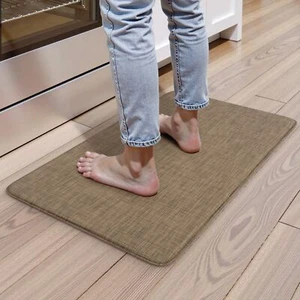 Kitchen Mats for Floor Cushioned Anti Fatigue Kitchen Rug Non-Slip Stain Resi... - Picture 1 of 8