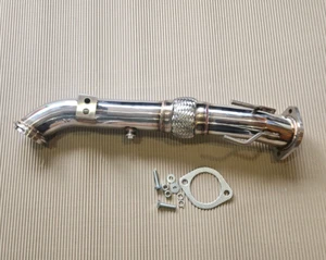 Edelstahl 3" 76mm Ford Focus 2.0 MK3 ST250 Large Bore Downpipe 2012-2020 - Bild 1 von 5