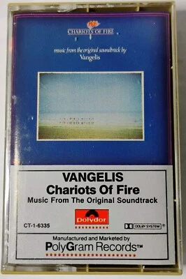 1981 VANGELIS Chariots of Fire Music From the Original Soundtrack Cassette VTG Foto 1 de 4
