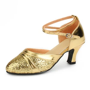 Nuevos Zapatos de Baile de Tango Latino de Salón para Mujer Tacón Baile Salsa 3 colores - Imagen 1 de 27