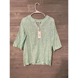 Vineyard Vines pigment fish print tunic size youth large - Picture 1 of 4