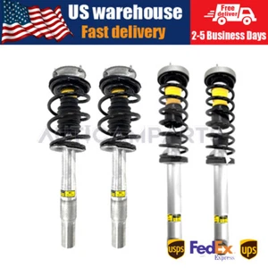 Front Rear Shock Struts Assys Fit BMW E60 E61 525i 528i 535i 550i 2WD 2004-2010 - Picture 1 of 10