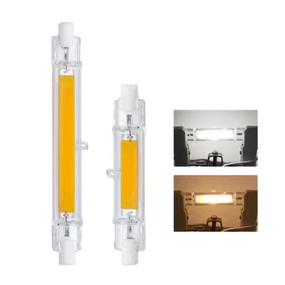 118mm 78mm R7S LED COB Bulb Lights 8W 16W Glass Lamp Replace Halogen 220-240V C - Image 1 of 4