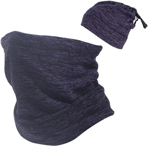 Scaldacollo Invernale in Pile Ghetta Balaclava Maschera Viso Antivento per Freddo - Foto 1 di 7