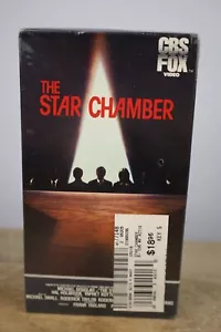 The Star Chamber VHS SEALED Watermarks CBS Fox Michael Douglas Hal Holbrook - Picture 1 of 11