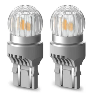 AUXITO 7443 7440 LED Amber Yellow Turn Signal Parking High Power Light Bulbs 2US - Picture 1 of 11