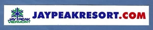 VINTAGE JAY PEAK VERMONT SKI SNOWBOARD RESORT GEBIET AUFKLEBER DECAL - Bild 1 von 1