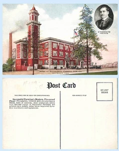 Erfolgreiche Farmer Magazine Publishing Co. Building Des Moines Iowa Postkarte - Bild 1 von 1