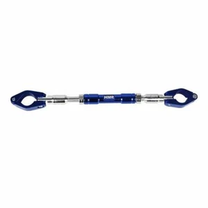 Handlebar Strut Performance Alu Blue Anodized Adjustable Pitdirt Bike Cross - Picture 1 of 2