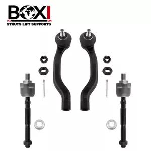 Tie Rod Ends for 92-95 Honda Civic Del Sol 1993-1997 4pcs Front Inner and Outer - Picture 1 of 8
