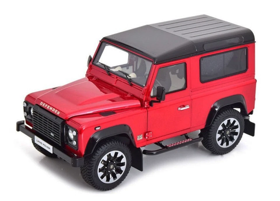 LCD Models 1:18 LAND ROVER DEFENDER 90 WORKS V8 70TH EDITION RED 2018 - Immagine 1 di 3