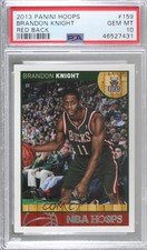 2013-14 NBA Hoops Red Back Brandon Knight #159 PSA 10 GEM MT