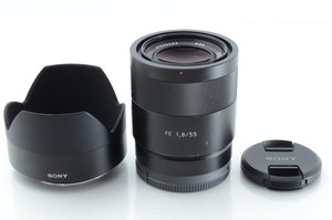 "Excellent-"SONY Sonnar T* FE 55mm F1.8 ZA SEL55F18Z for E-mount from Japan#B041