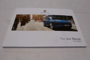 2014 2015 Porsche Macan Dealer Sales Brochure Soft Cover Book 124 Pages - Picture 1 of 1