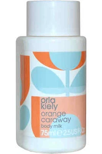Orla Kiely Körpermilch 75ml Orange und Kümmel Feuchtigkeitscreme Hautpflege