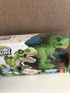Zuru Robo Alive - Attacking T-Rex - Green - Used / Boxed - Picture 1 of 3