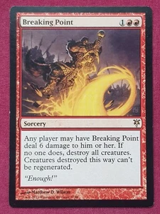 Magic The Gathering DUEL DECKS SORIN VS TIBALT BREAKING POINT red card MTG - Picture 1 of 2