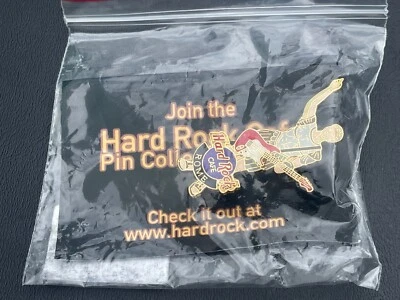 Hard Rock Cafe ROME ITALY 2002 Julius Caesar Playing Guitar PIN  - Image 1 of 2