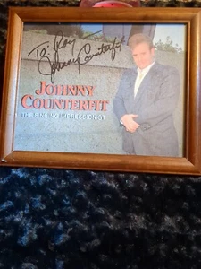 Johnny Counterfit Singing Impressionist Country Music Original Autograph  - Picture 1 of 6