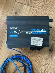 Wechselrichter Ective SSI102 4in1 mit 1000W zur Nutzung von Solarmodulen - Bild 1 von 6