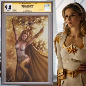 CGC 9.8 SS The Boys: Dear Becky #1 Virgin Variant signed Erin Moriarty Starlight - Picture 1 of 2