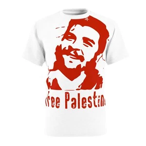 Che Guevara T-Shirt Free Palestine Free Gaza Revolutionary Tee Shirt Revolution - Picture 1 of 6