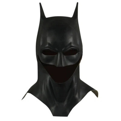 Dark Knight Batman Mask Bruce Wayne Cosplay Props Latex Headgear Full Face Mask - Image 1 of 4