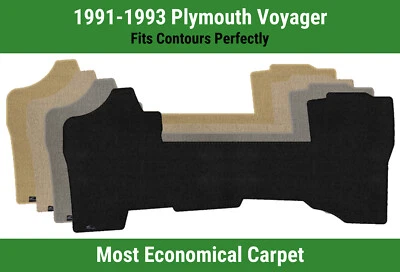 Alfombra de primera fila Lloyd Velourtex para Plymouth Voyager 1991-1993  Foto 1 de 4