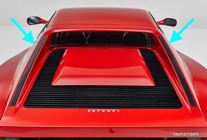 FERRARI TESTAROSSA - JUEGO DE PARRILLA DE AJUSTE TAPA DEL MALETERO DEL MOTOR LATERAL - Imagen 1 de 6