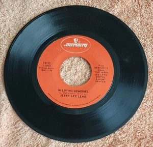 Jerry Lee Lewis "In Loving Memories & I Can't Have A Merry Christmas Mary" 45RPM - Foto 1 di 2