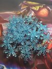 LEGO PARTS - TRANSPARENT LIGHT BLUE ICE CRYSTAL SNOWFLAKE - 53972/6278421 QTY 25