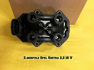 NUEVO OPEL Sintra 2.2 16V bobina de encendido módulo de encendido X22XE con 104 KW / 141 CV / año 96-99 - Imagen 1 de 2