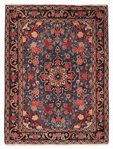 Bidjar Handgeknüpfter Perserteppich 92x68 cm-Fine,Orient,Carpet,Rug,Neu,Blau - Bild 1 von 7
