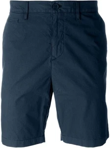 New Burberry London Indigo LW MIL Chino Shorts Pants Size 36 - Picture 1 of 6