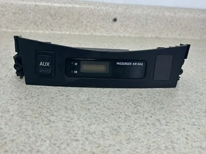 2009-2013 Toyota Corolla Dash Clock Display with AUX OEM - Picture 1 of 4